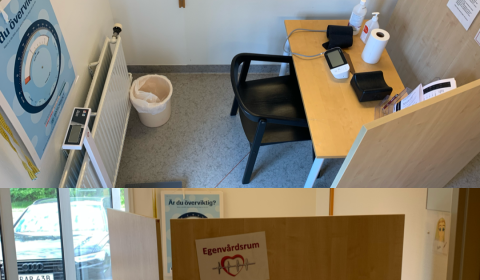 Klippt Bild Egenvårdsrum